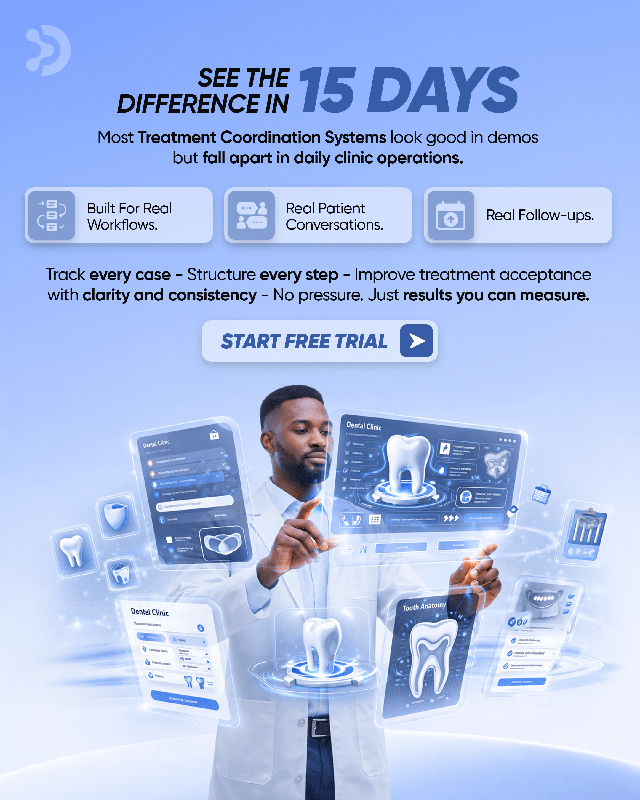 Denteligen campaign creative 1