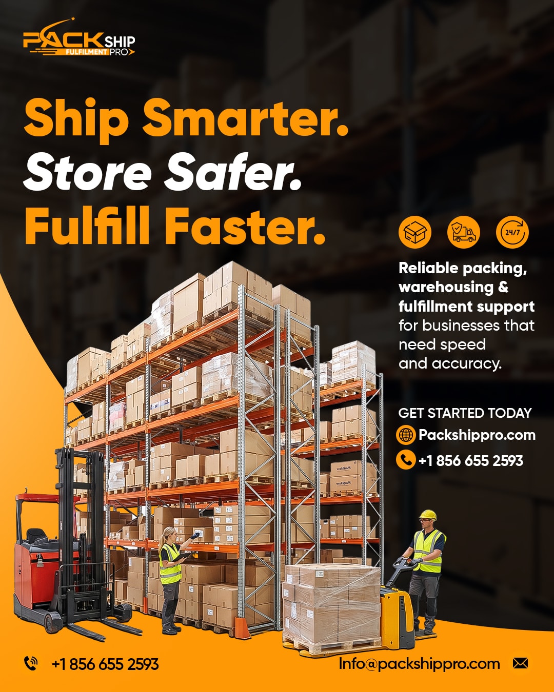 PackShip Pro campaign creative 1