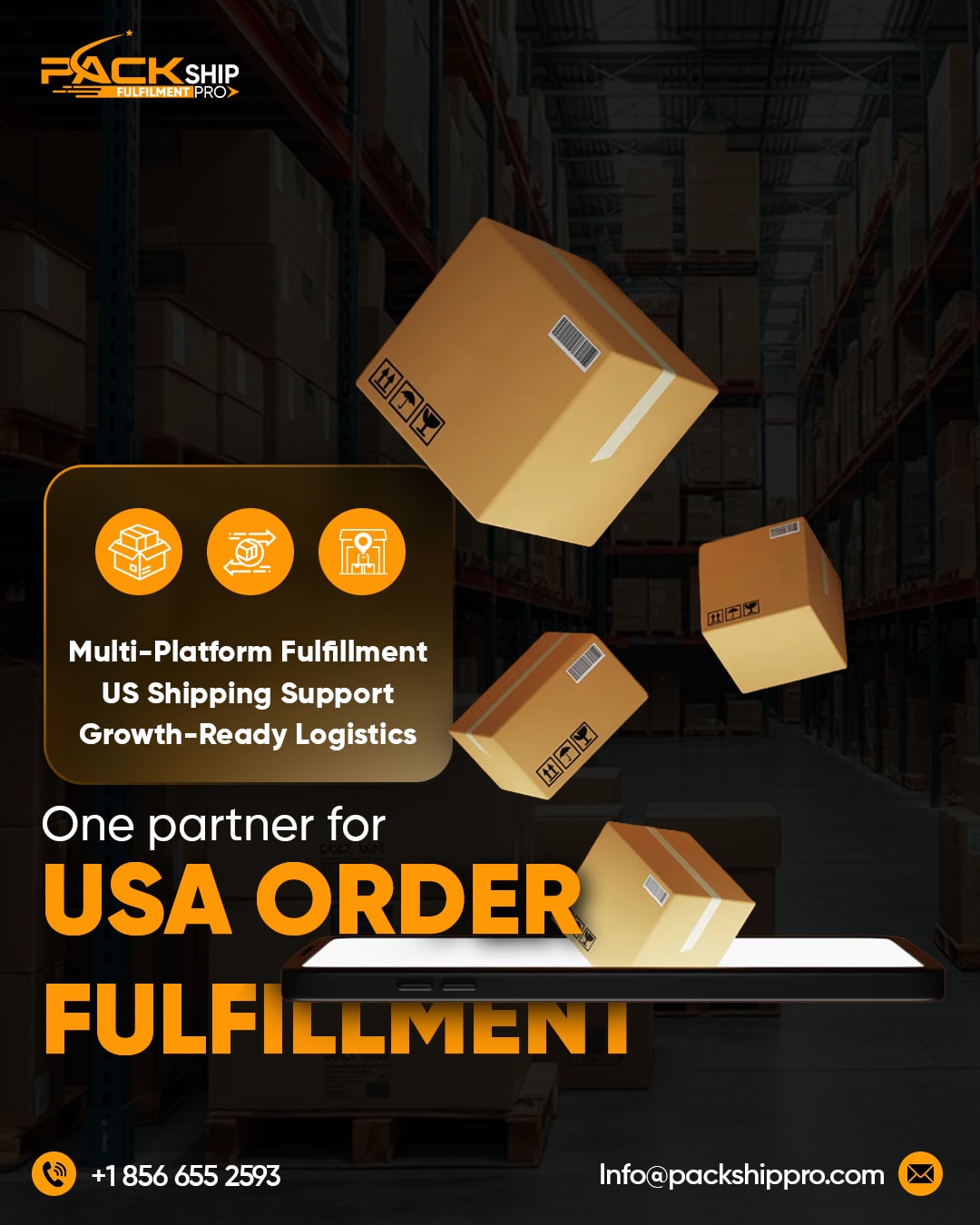 PackShip Pro campaign creative 2