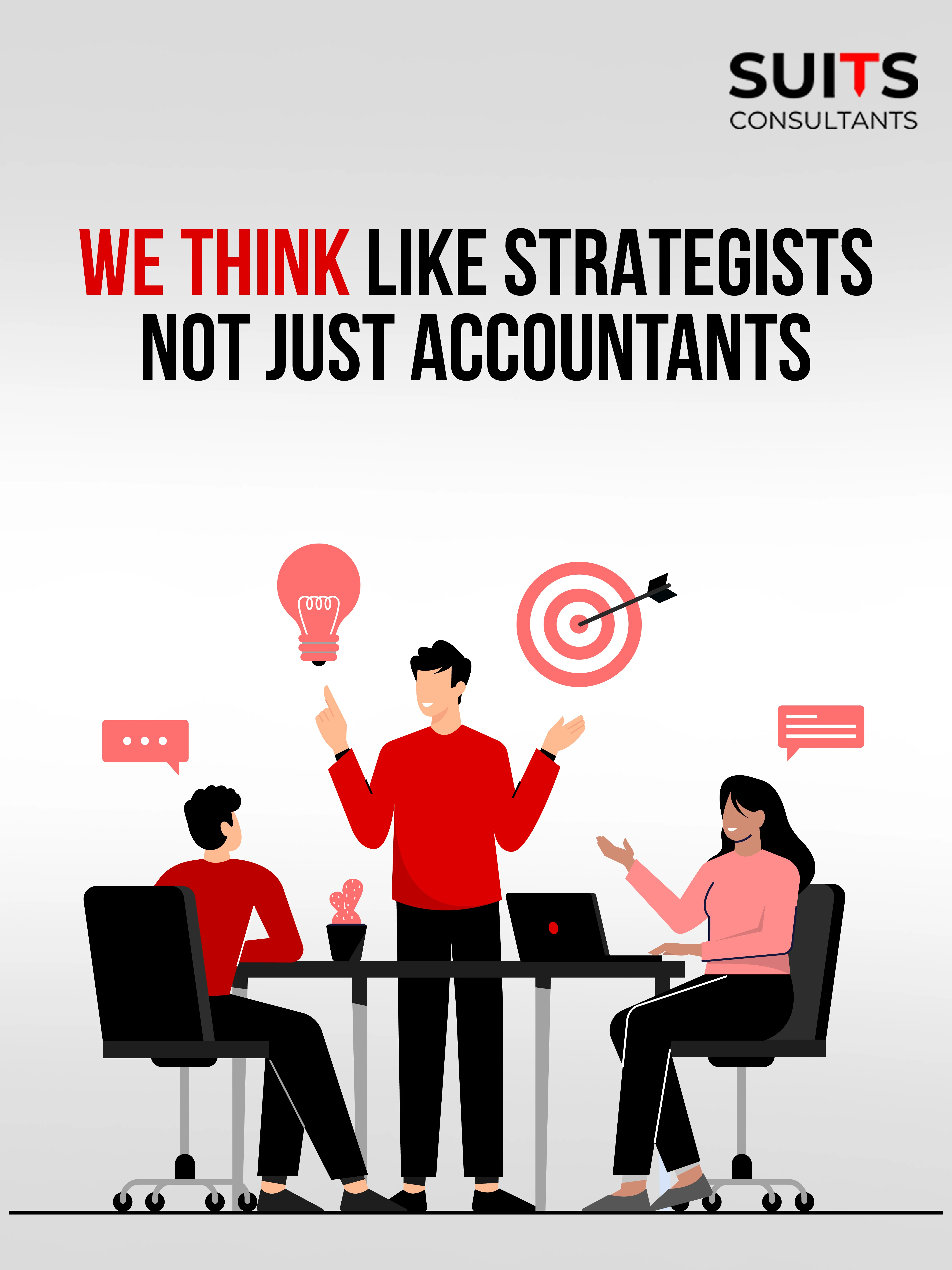 Suits Consultants campaign creative 1