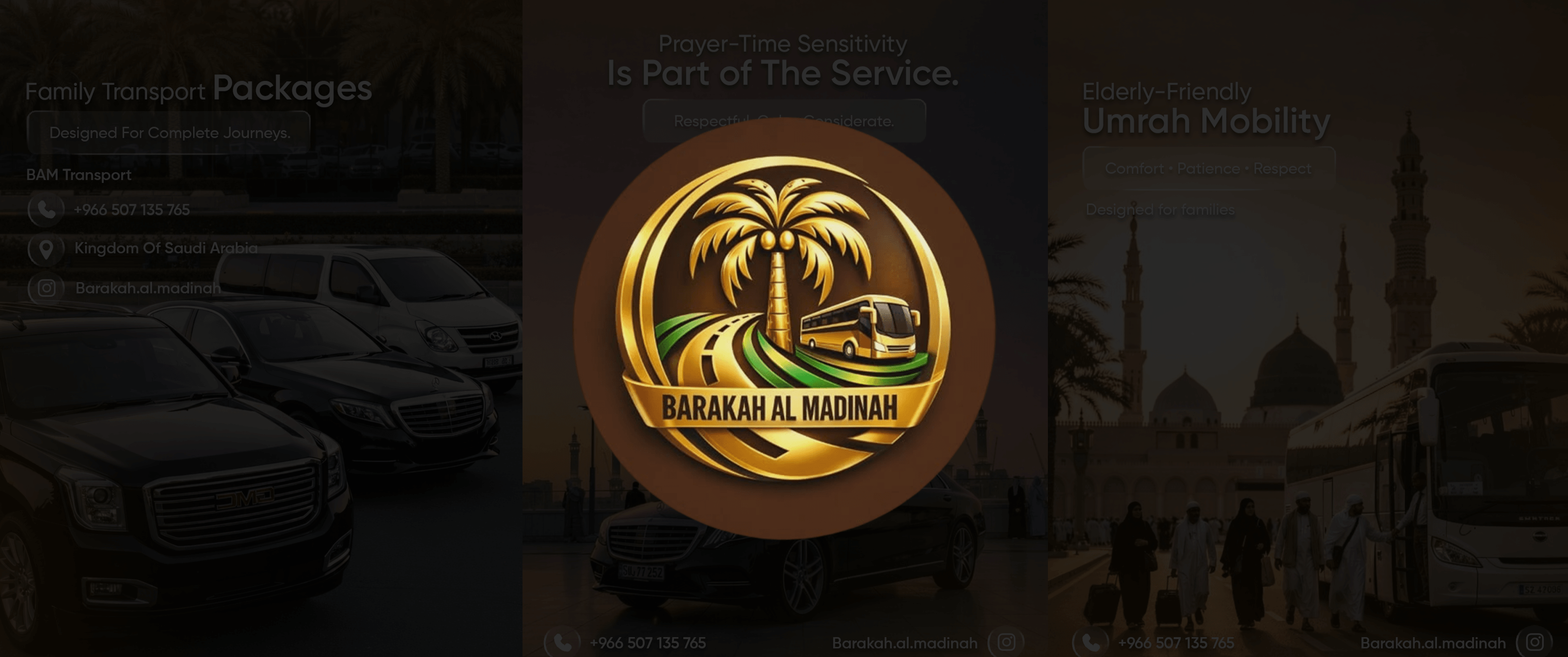 BAM - Barakah Al Madina campaign work
